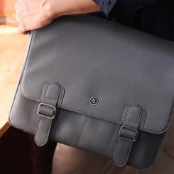 Сумка Brampton London Emissary Grey Фото 11