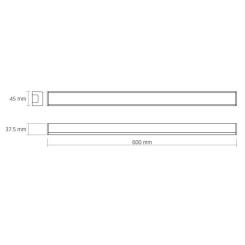 Светильник Videx LED BN03 30W 0.6М 5000K 220V Фото 1