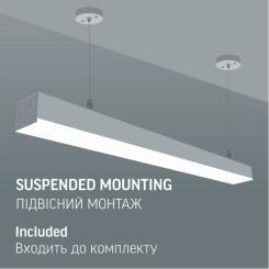 Светильник Videx LED BN03 30W 0.6М 5000K 220V Фото 4
