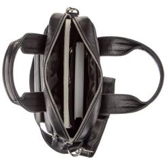 Сумка Shvigel Под А4 в гладкой коже Черная Фото 6