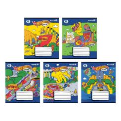 Тетрадь Kite Hot Wheels, 12 листов, клетка Фото