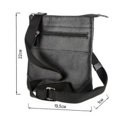 Сумка Shvigel Кожаная Черная Фото 2