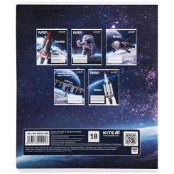 Тетрадь Kite NASA, 18 листов, клетка Фото 6