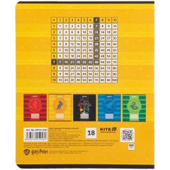 Тетрадь Kite Harry Potter, 18 аркушів, клітинка Фото 10