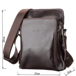 Сумка Shvigel Шкіряна Коричнева Фото 2