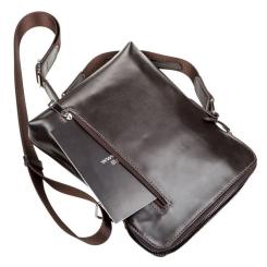 Сумка Shvigel Шкіряна Коричнева Фото 7