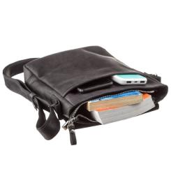 Сумка Shvigel Кожаная Черная Фото 4