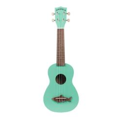 Укулеле Kala Makala Shark Soprano Surf Green Ukulele Фото 1