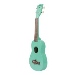 Укулеле Kala Makala Shark Soprano Surf Green Ukulele Фото 2