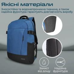 Рюкзак для ноутбука Promate 15.6" Birger blue Фото 5