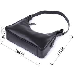 Сумка Shvigel Из натуральной кожи Черная Фото 2