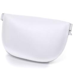 Сумка Shvigel Кожаная бананка Белая Фото 1