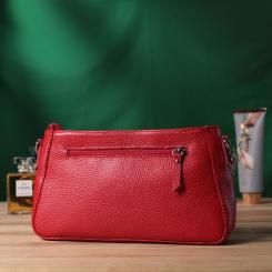 Сумка Shvigel Из натуральной кожи Красная Фото 9