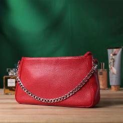 Сумка Shvigel Из натуральной кожи Красная Фото 8