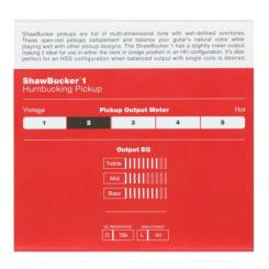 Звукосниматель для гитары Fender ShawBucker 1 Humbucking Pickup Фото 3