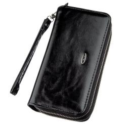 Кошелек Kivi Из экокожи Черный Фото