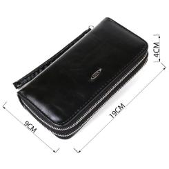 Кошелек Kivi Из экокожи Черный Фото 3