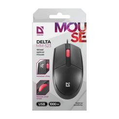 Мышка Defender Delta MM-523 USB Black Фото 3