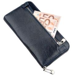 Кошелек ST Leather Синий Фото 6