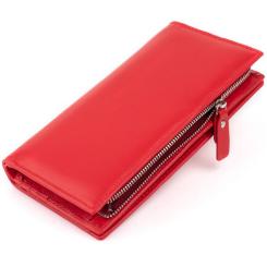 Кошелек ST Leather Кожаный женский Красный Фото 1