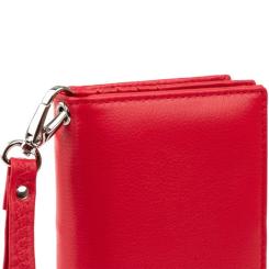 Кошелек ST Leather Кожаный женский Красный Фото 7