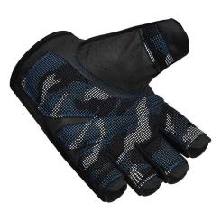 Перчатки для фитнеса RDX T2 Half Blue Plus XL Фото 4