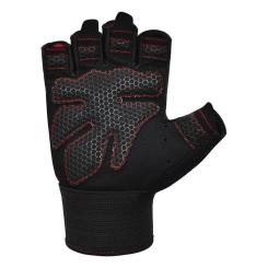 Перчатки для фитнеса RDX W1 Half Red L Фото 3