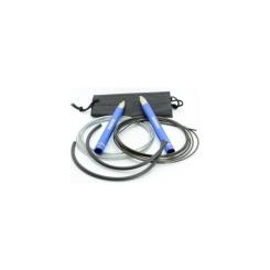 Скакалка MadMax MFA-286 Speed jump rope швидкісна Блакитна Фото 1
