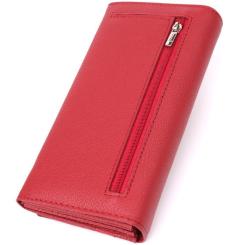 Кошелек ST Leather Из натуральной кожи Красный Фото 1