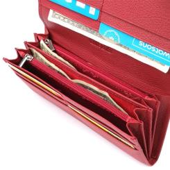 Кошелек ST Leather Из натуральной кожи Красный Фото 5
