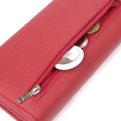 Кошелек ST Leather Из натуральной кожи Красный Фото 7