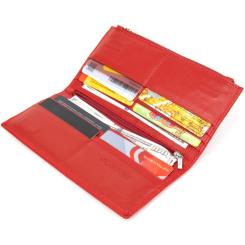 Кошелек ST Leather Кожаный Красный Фото 5