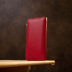 Кошелек ST Leather Кожаный Красный Фото 8
