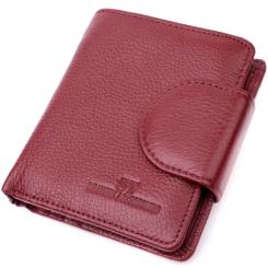 Кошелек ST Leather Из натуральной кожи Бордовый Фото
