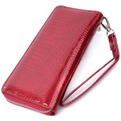 Кошелек ST Leather Из натуральной кожи Красный Фото 1