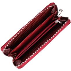 Кошелек ST Leather Из натуральной кожи Красный Фото 5