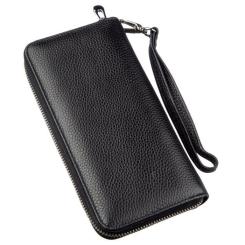 Кошелек ST Leather Черный Фото 1