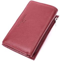 Кошелек ST Leather Кожаный Бордовый Фото