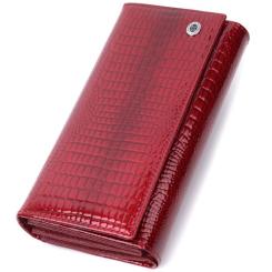 Кошелек ST Leather Кожаный Красный Фото