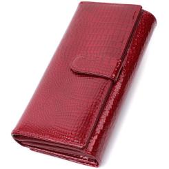 Кошелек ST Leather Кожаный Красный Фото 1