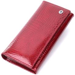 Кошелек ST Leather Из натуральной кожи Красный Фото