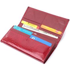 Кошелек ST Leather Из натуральной кожи Красный Фото 5