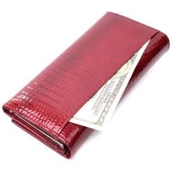 Кошелек ST Leather Из натуральной кожи Красный Фото 8