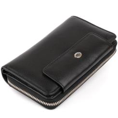 Кошелек ST Leather Из кожи Черный Фото