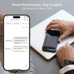 Цифровой диктофон PLAUD AI Note Silver Фото 3