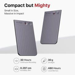 Цифровой диктофон PLAUD AI Note Silver Фото 5