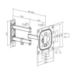 Кронштейн AGN AGN43-222P Фото 9