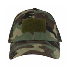 Кепка coFEE Army mesh з липучкою зелений камуфляжний Фото 3