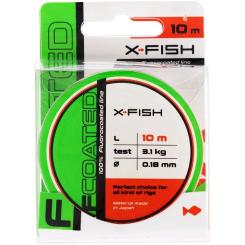 Флюорокарбон X-Fish FCoated 10m 0.18mm 3.1kg Фото 1