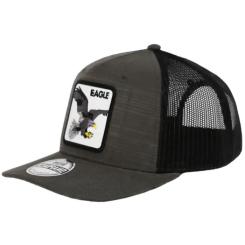 Кепка coFEE Five Panels Snap Eagle темно-сіра Фото